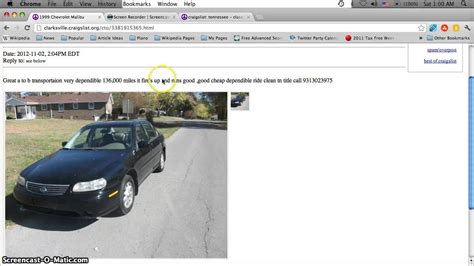 craigslist clarksville tn.